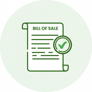 What paperwork do I need to sell my car privately? A bill of sale is one of the pieces of paperwork you need to sell your car privately.