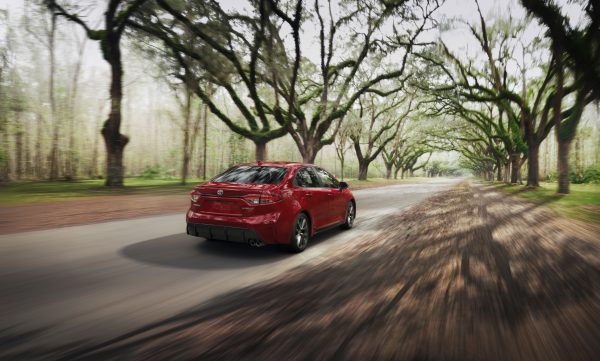 Hybrids like this Toyota Corolla are some of the best cars to sell in January