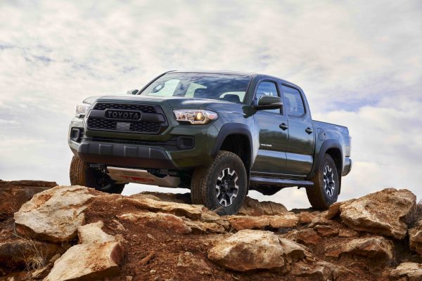 small trucks like this Toyota Tacoma are some of the best selling used cars for september