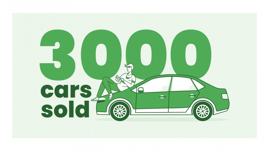 3000 Cars Sold — And We’re Just Getting Started