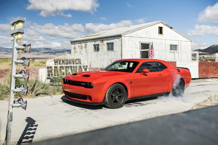 Sporty cars like this Dodge Charger are some of the best selling cars in February.