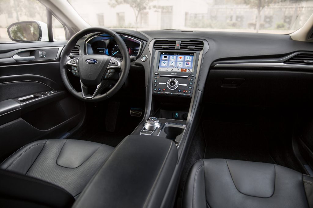 2020 Ford Fusion interior