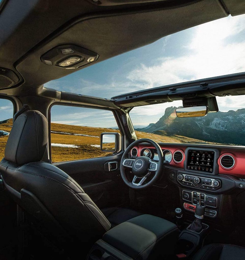 2022 Jeep Wrangler interior