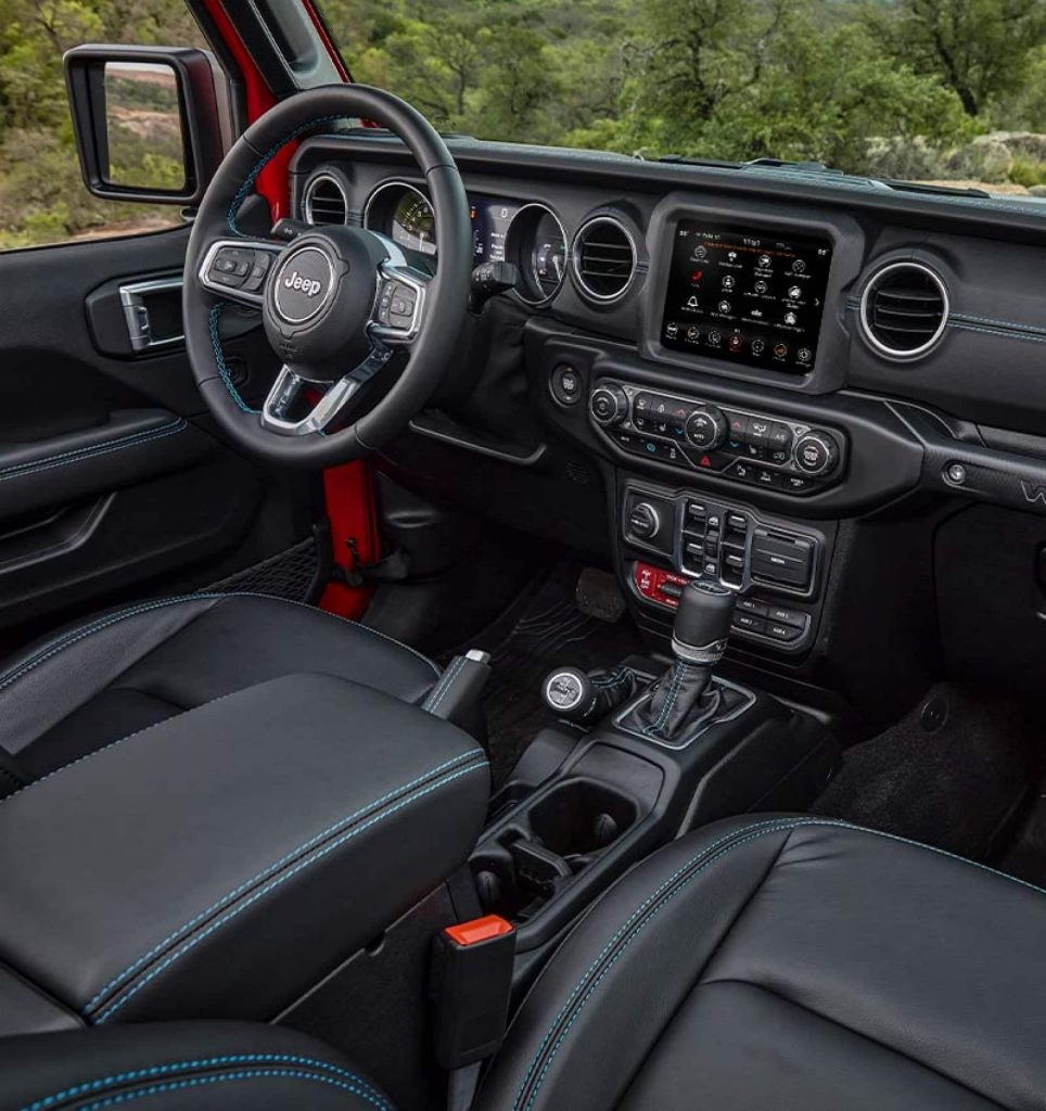 2022 jeep wrangler interior