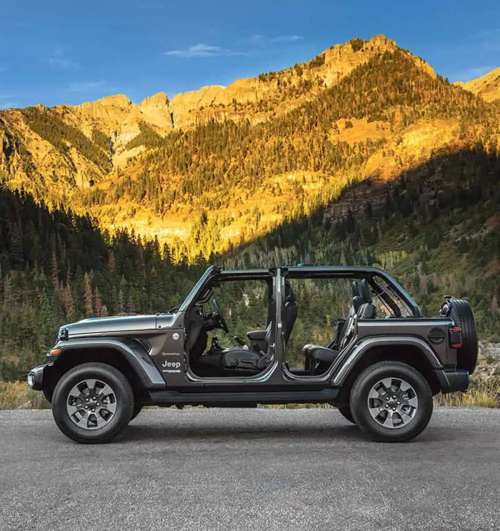 Jeeps like this 2022 Wrangler Sahara are not some of the best selling cars in April