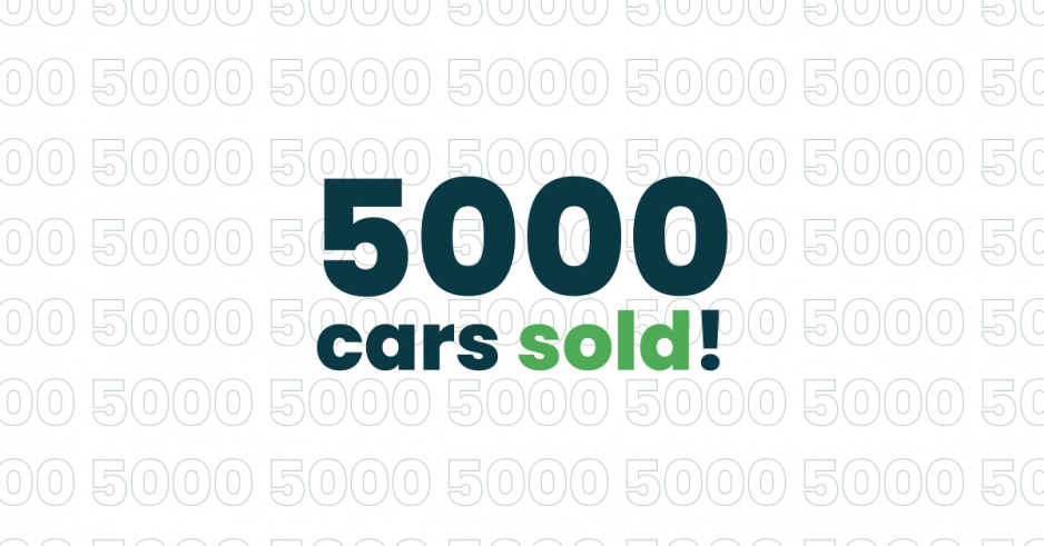 Carmigo Hits 5,000 Cars Sold Milestone
