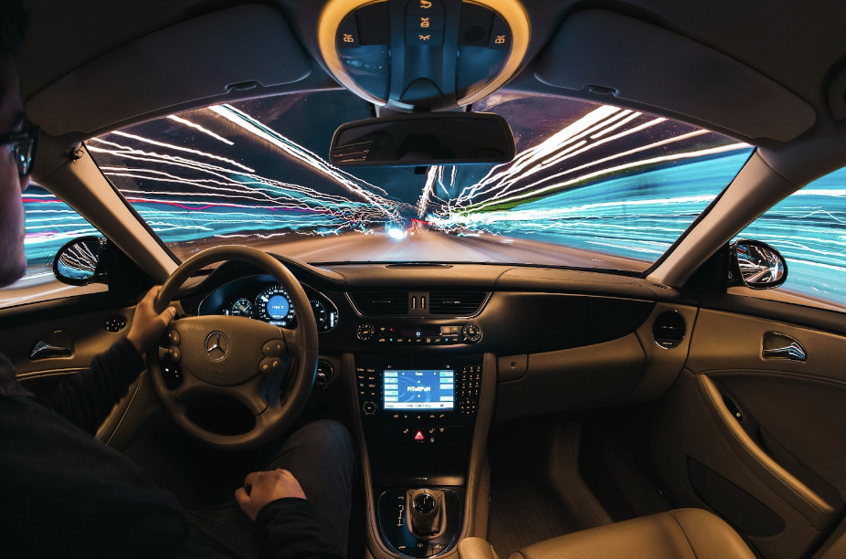 interior of used car ready to sell or trade in