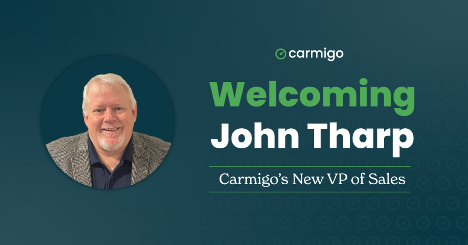 Carmigo welcomes new Vice President of Sales, John Tharp