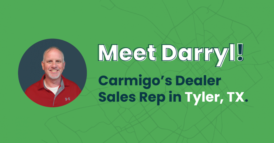 Meet Darryl, Carmigo’s Tyler, TX Dealer Sales Representative