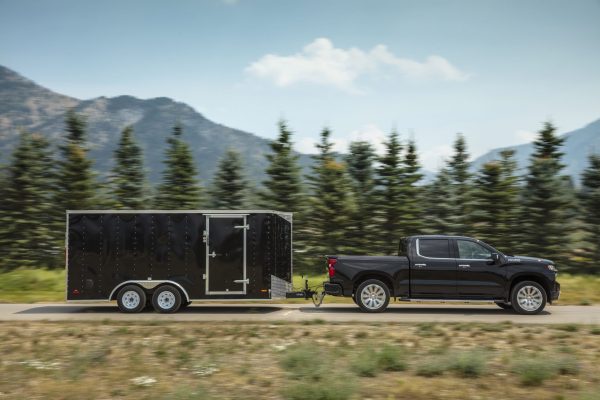 Standard size trucks like this Silverado are some of the best cars to sell in February